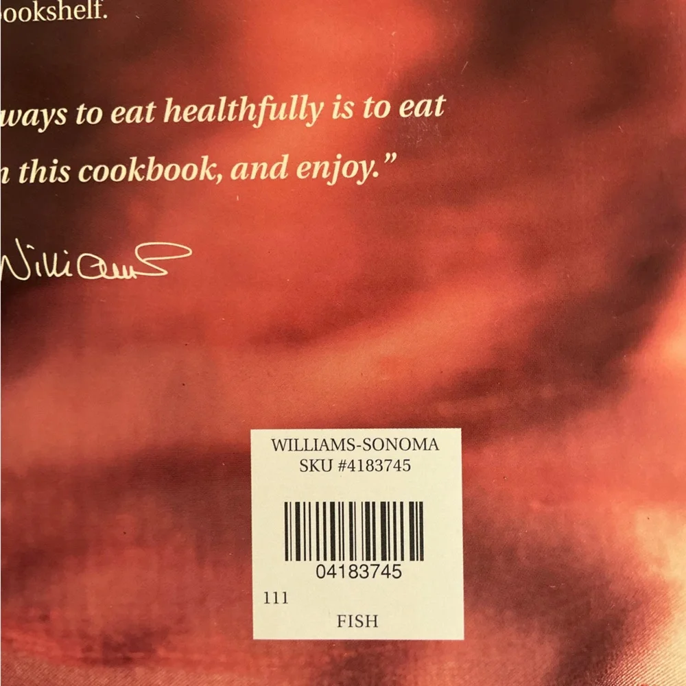 Williams-Sonoma Collection: Fish Cookbook HardCover Recipe Book